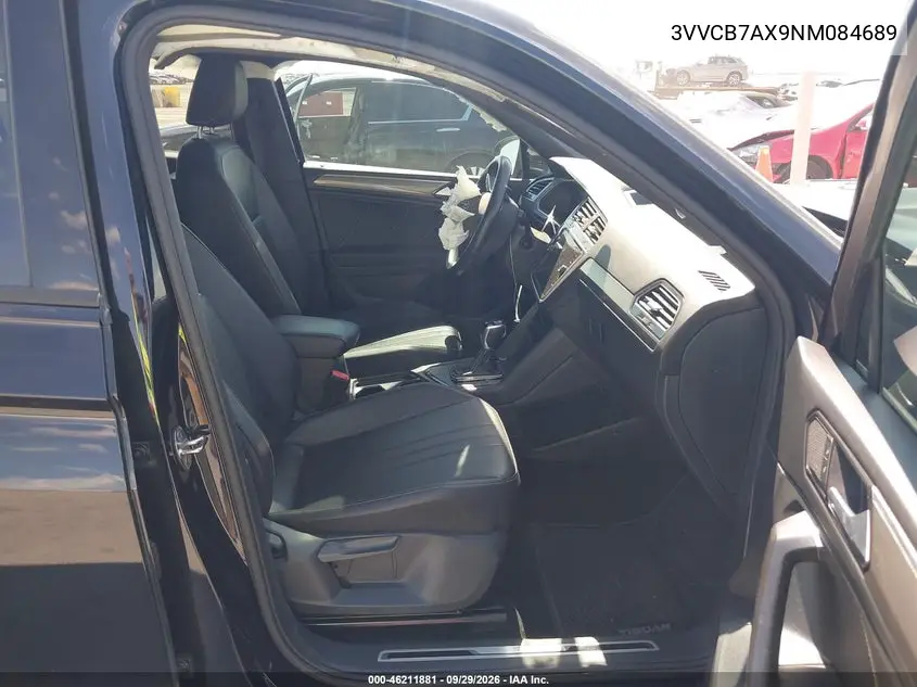 2022 VOLKSWAGEN TIGUAN VIN 3VVCB7AX9NM084689 — фото 5