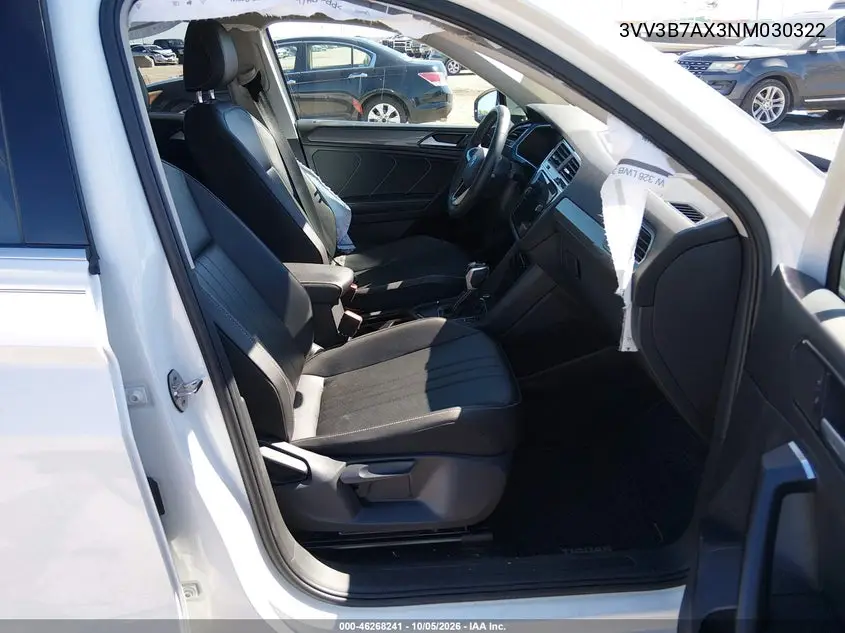2022 VOLKSWAGEN TIGUAN VIN 3VV3B7AX3NM030322 — фото 5