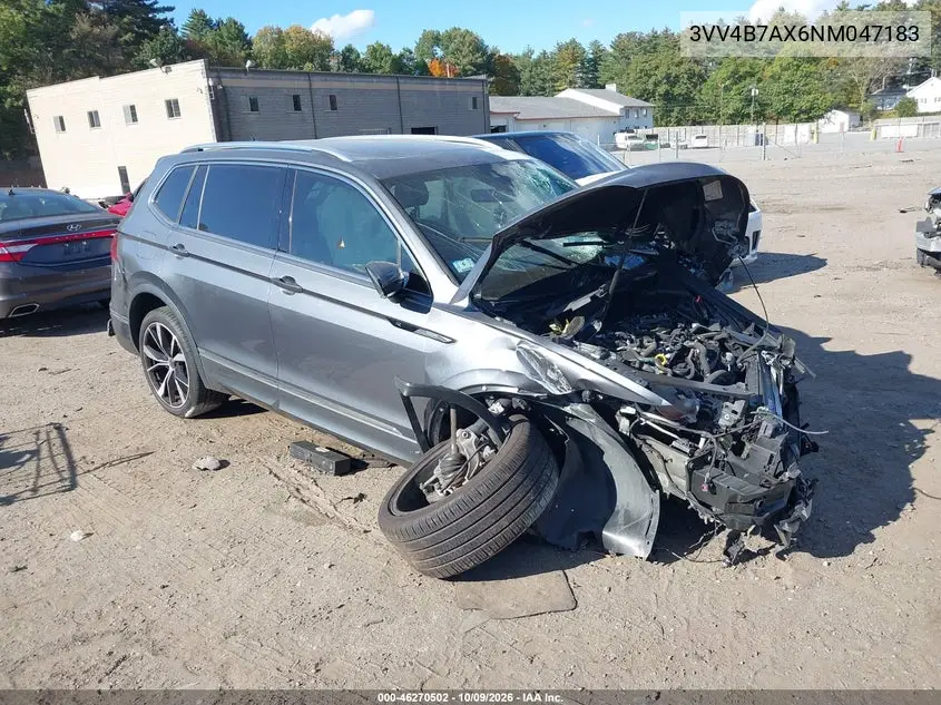 VOLKSWAGEN TIGUAN 2022, VIN 3VV4B7AX6NM047183