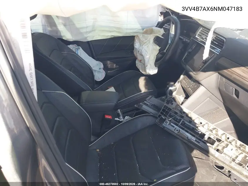 2022 VOLKSWAGEN TIGUAN VIN 3VV4B7AX6NM047183 — фото 5