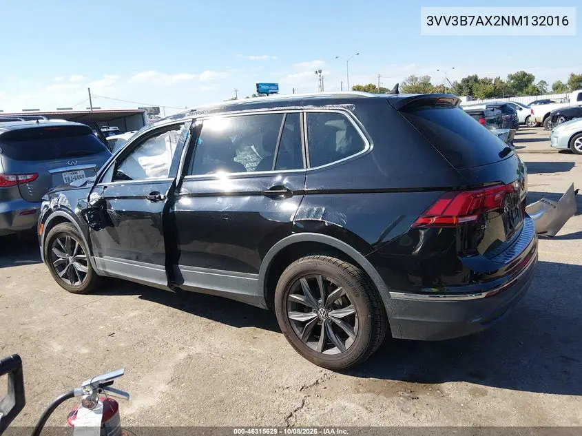 2022 VOLKSWAGEN TIGUAN VIN 3VV3B7AX2NM132016 — фото 3