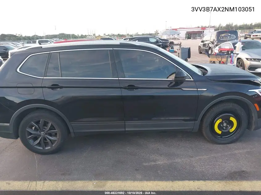 2022 VOLKSWAGEN TIGUAN VIN 3VV3B7AX2NM103051 — фото 14