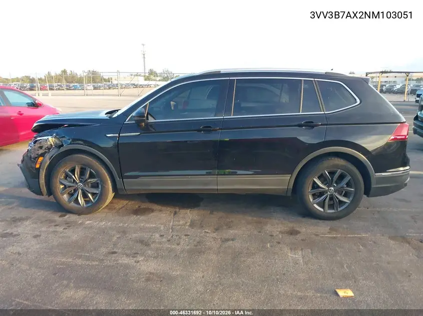 2022 VOLKSWAGEN TIGUAN VIN 3VV3B7AX2NM103051 — фото 15