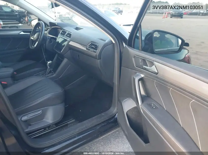 2022 VOLKSWAGEN TIGUAN VIN 3VV3B7AX2NM103051 — фото 5