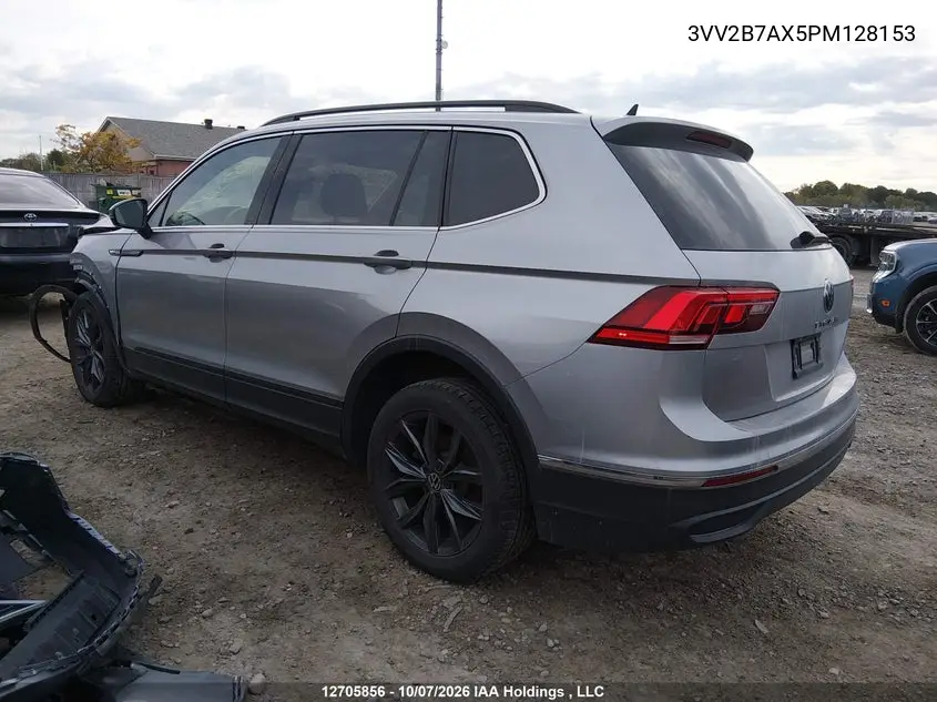 2023 VOLKSWAGEN TIGUAN VIN 3VV2B7AX5PM128153 — фото 3
