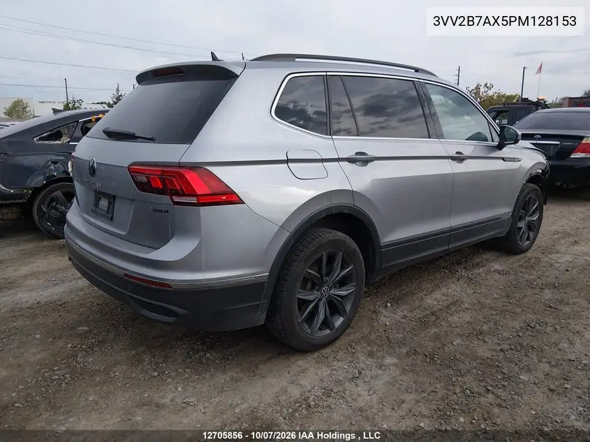 2023 VOLKSWAGEN TIGUAN VIN 3VV2B7AX5PM128153 — фото 4