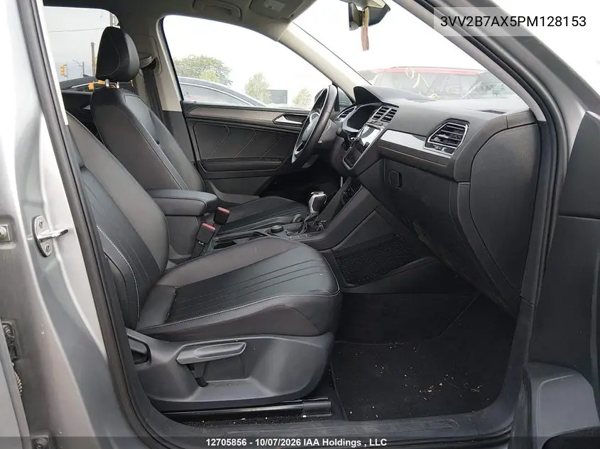 2023 VOLKSWAGEN TIGUAN VIN 3VV2B7AX5PM128153 — фото 5