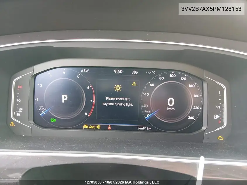 2023 VOLKSWAGEN TIGUAN VIN 3VV2B7AX5PM128153 — фото 7