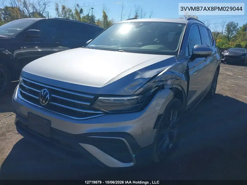 2023 VOLKSWAGEN TIGUAN VIN 3VVMB7AX8PM029044 — фото 6