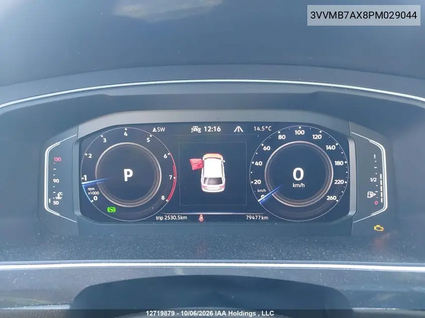 2023 VOLKSWAGEN TIGUAN VIN 3VVMB7AX8PM029044 — фото 7