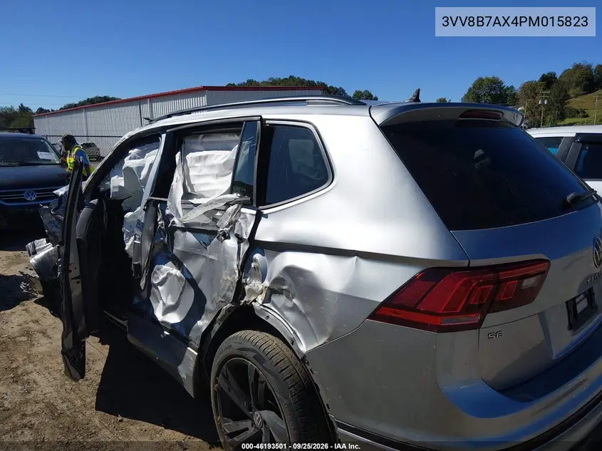 2023 VOLKSWAGEN TIGUAN VIN 3VV8B7AX4PM015823 — фото 3