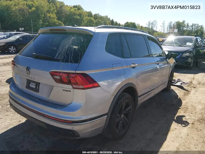 2023 VOLKSWAGEN TIGUAN VIN 3VV8B7AX4PM015823 — фото 4