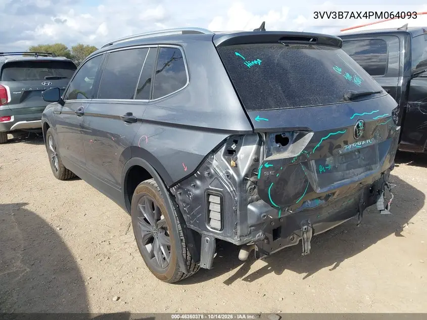 2023 VOLKSWAGEN TIGUAN VIN 3VV3B7AX4PM064093 — фото 3