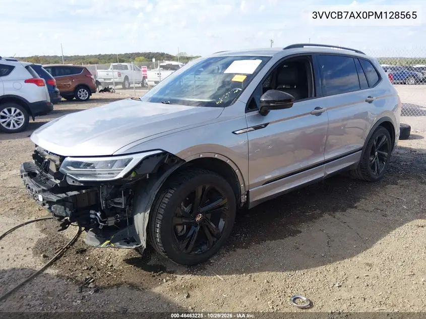 2023 VOLKSWAGEN TIGUAN VIN 3VVCB7AX0PM128565 — фото 2