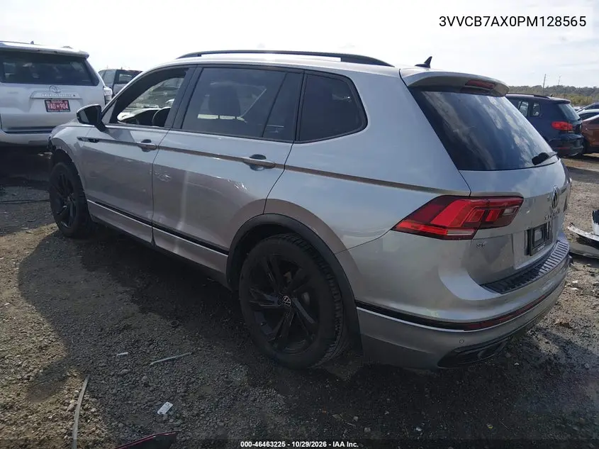 2023 VOLKSWAGEN TIGUAN VIN 3VVCB7AX0PM128565 — фото 3