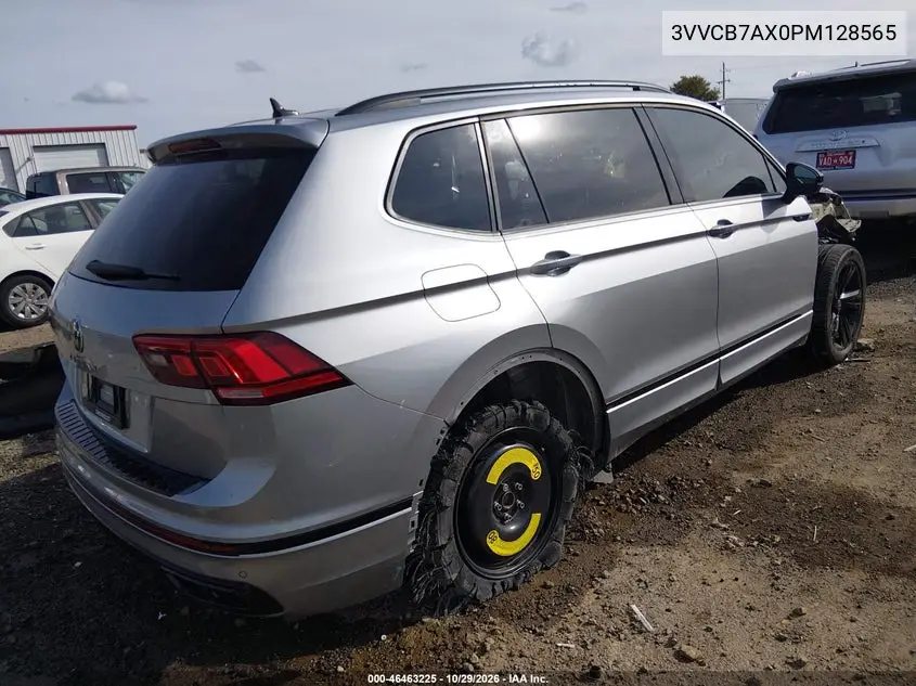 2023 VOLKSWAGEN TIGUAN VIN 3VVCB7AX0PM128565 — фото 4