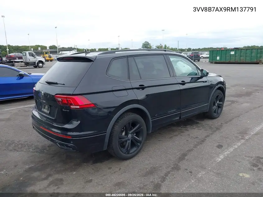 2024 VOLKSWAGEN TIGUAN VIN 3VV8B7AX9RM137791 — фото 4