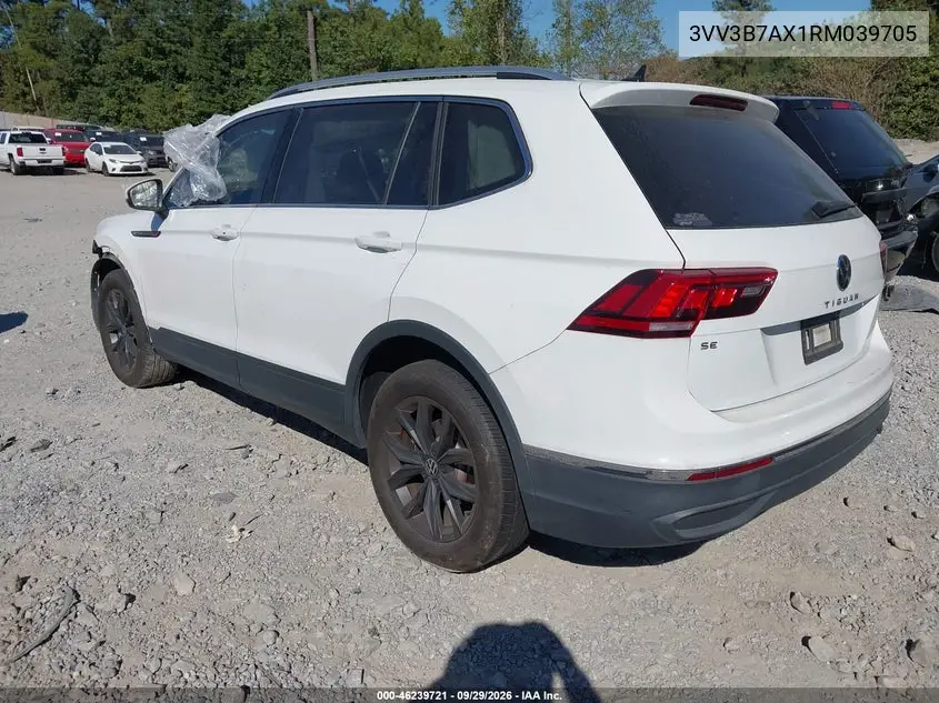 2024 VOLKSWAGEN TIGUAN VIN 3VV3B7AX1RM039705 — фото 3
