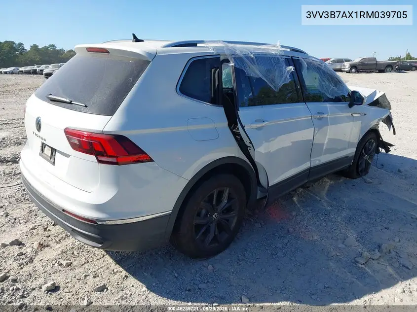 2024 VOLKSWAGEN TIGUAN VIN 3VV3B7AX1RM039705 — фото 4