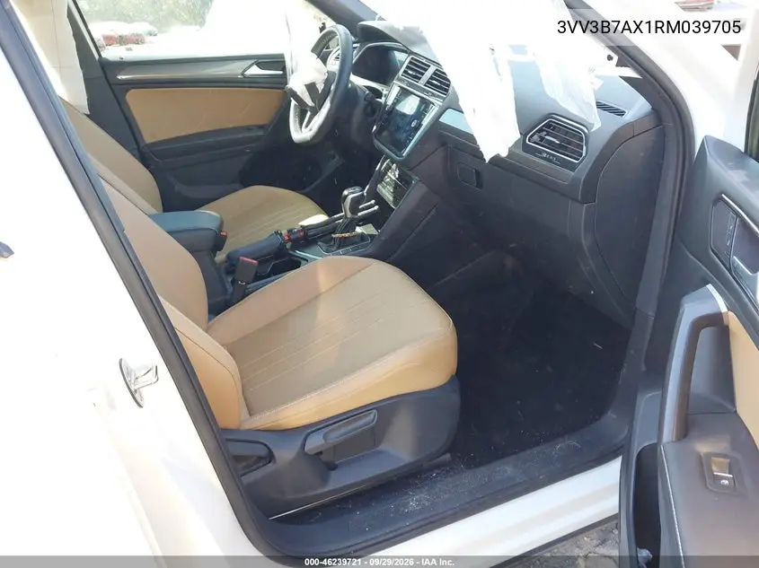2024 VOLKSWAGEN TIGUAN VIN 3VV3B7AX1RM039705 — фото 5