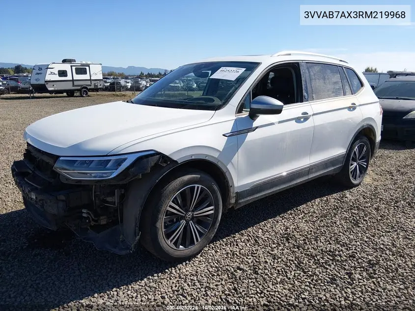 2024 VOLKSWAGEN TIGUAN VIN 3VVAB7AX3RM219968 — фото 2