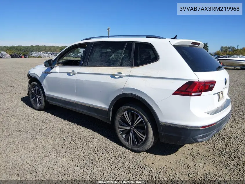 2024 VOLKSWAGEN TIGUAN VIN 3VVAB7AX3RM219968 — фото 3