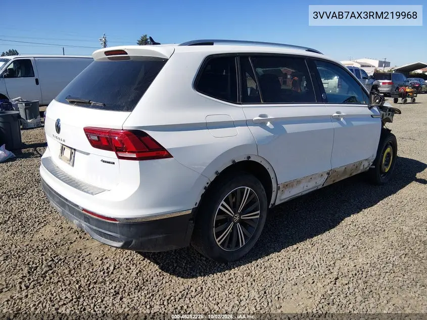 2024 VOLKSWAGEN TIGUAN VIN 3VVAB7AX3RM219968 — фото 4