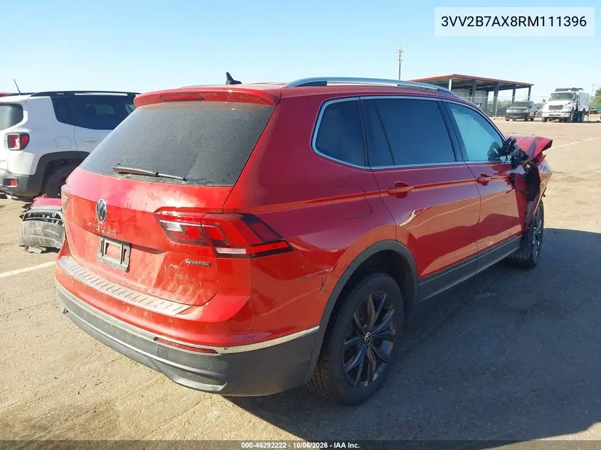 2024 VOLKSWAGEN TIGUAN VIN 3VV2B7AX8RM111396 — фото 4