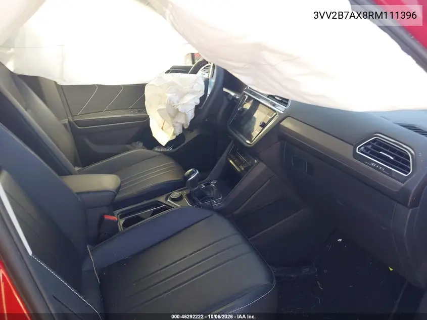 2024 VOLKSWAGEN TIGUAN VIN 3VV2B7AX8RM111396 — фото 5