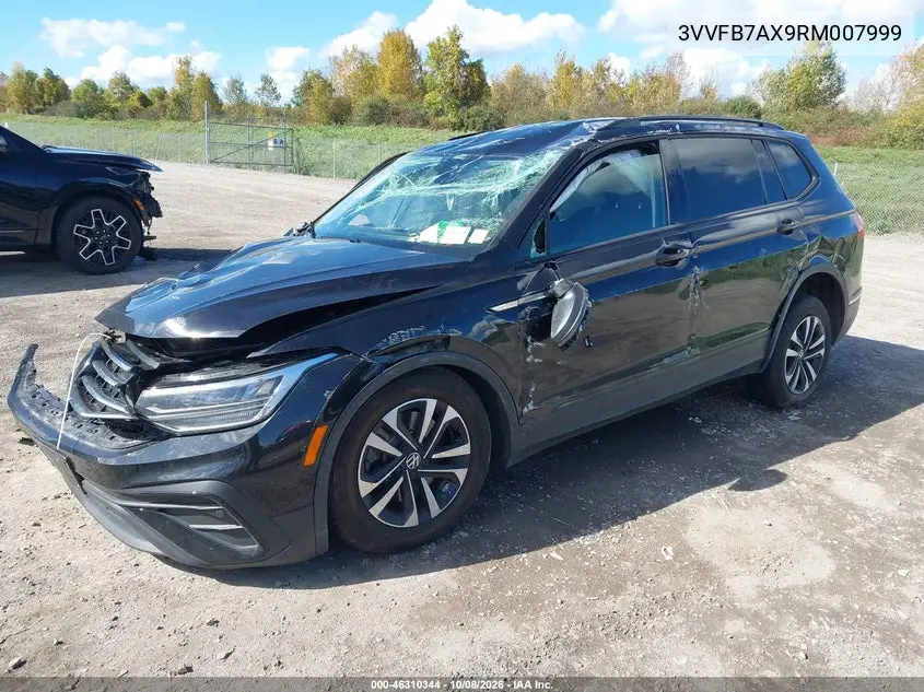 2024 VOLKSWAGEN TIGUAN VIN 3VVFB7AX9RM007999 — фото 2
