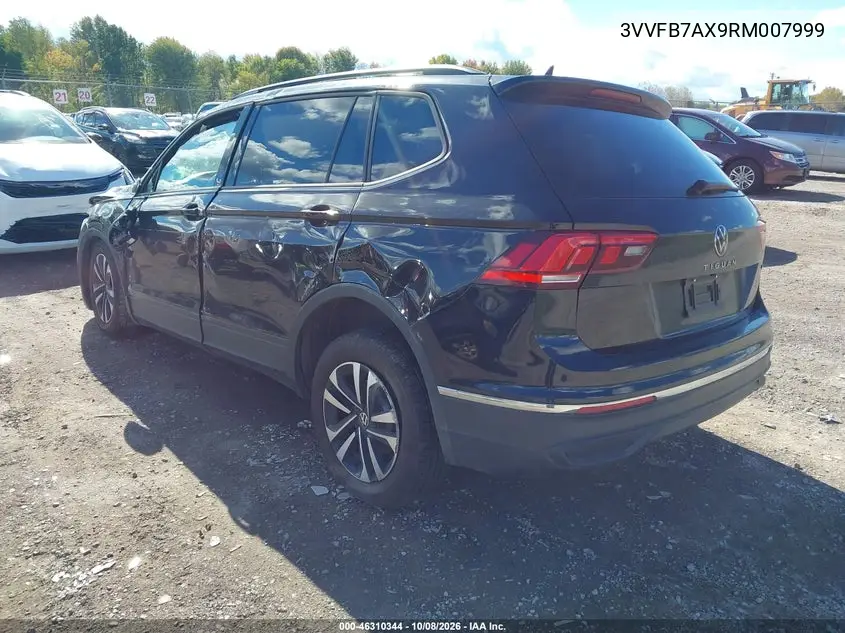 2024 VOLKSWAGEN TIGUAN VIN 3VVFB7AX9RM007999 — фото 3