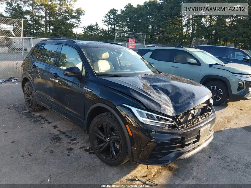 VOLKSWAGEN TIGUAN 2024, VIN 3VV8B7AX9RM142912