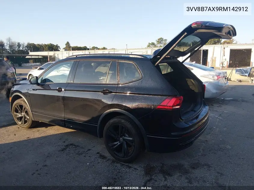 2024 VOLKSWAGEN TIGUAN VIN 3VV8B7AX9RM142912 — фото 3