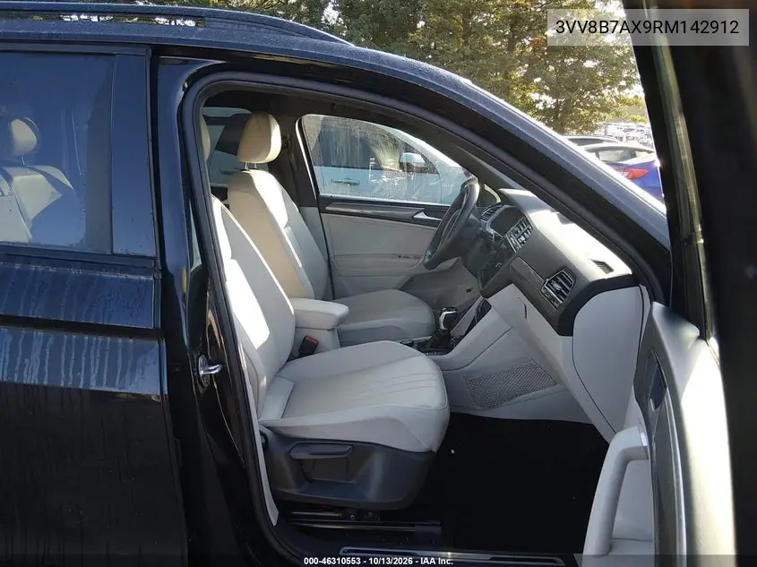 2024 VOLKSWAGEN TIGUAN VIN 3VV8B7AX9RM142912 — фото 5