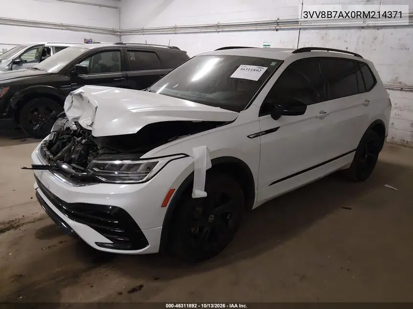 2024 VOLKSWAGEN TIGUAN VIN 3VV8B7AX0RM214371 — фото 2