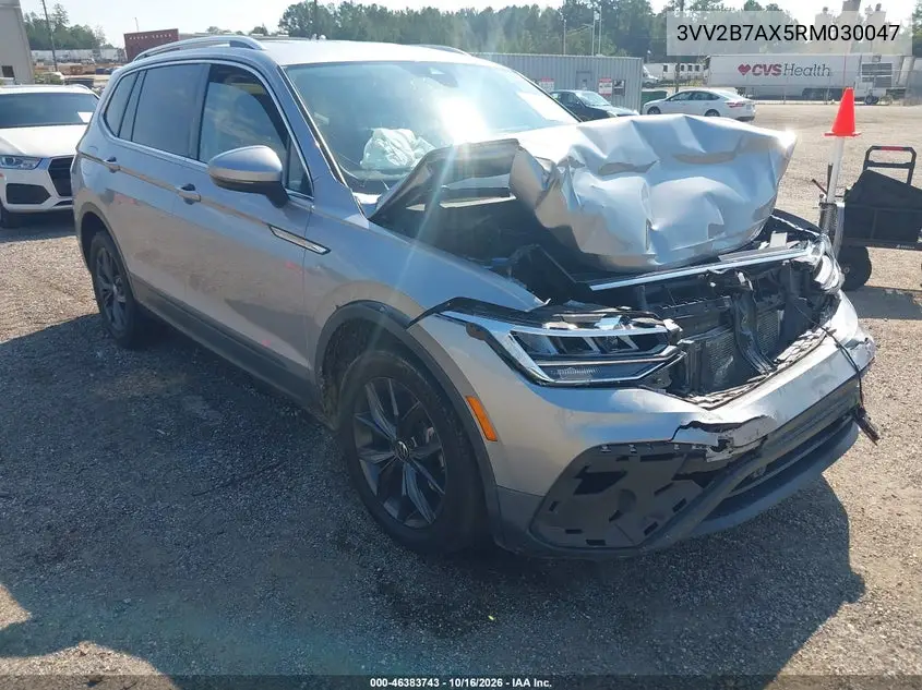 VOLKSWAGEN TIGUAN 2024, VIN 3VV2B7AX5RM030047