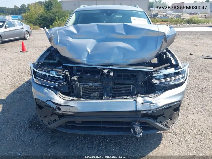 2024 VOLKSWAGEN TIGUAN VIN 3VV2B7AX5RM030047 — фото 13