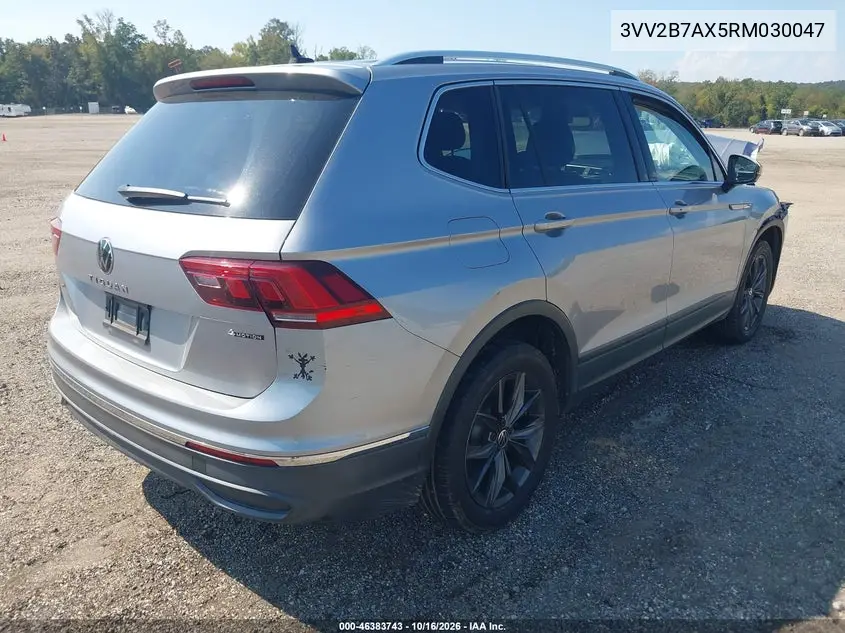 2024 VOLKSWAGEN TIGUAN VIN 3VV2B7AX5RM030047 — фото 4