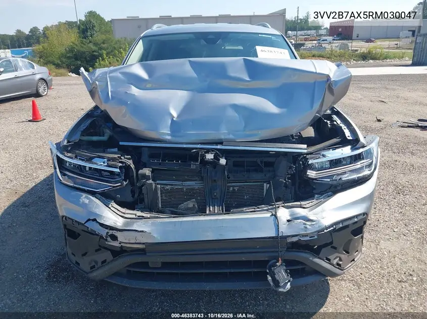 2024 VOLKSWAGEN TIGUAN VIN 3VV2B7AX5RM030047 — фото 6