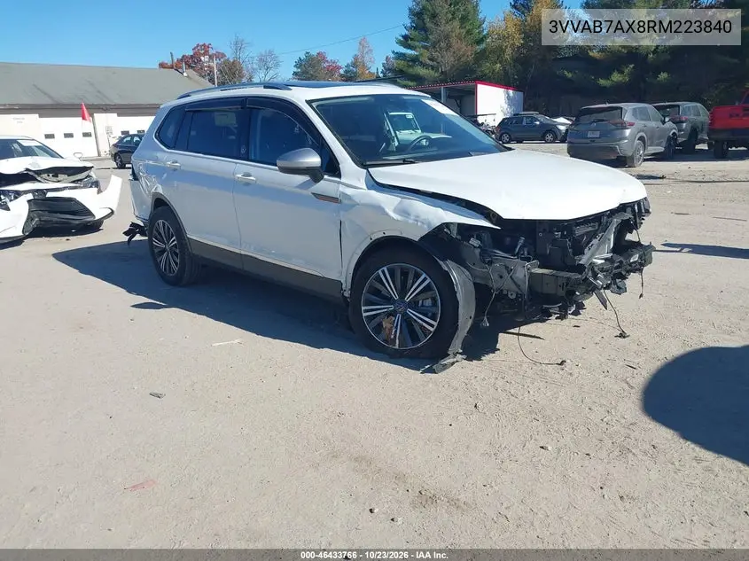 VOLKSWAGEN TIGUAN 2024, VIN 3VVAB7AX8RM223840