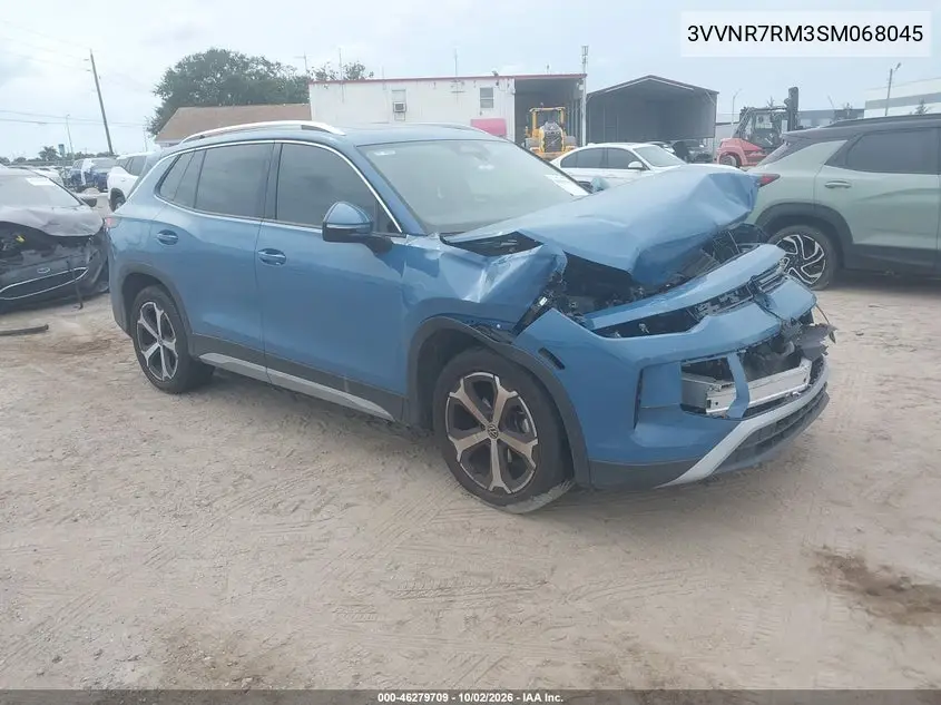 VOLKSWAGEN TIGUAN 2025, VIN 3VVNR7RM3SM068045