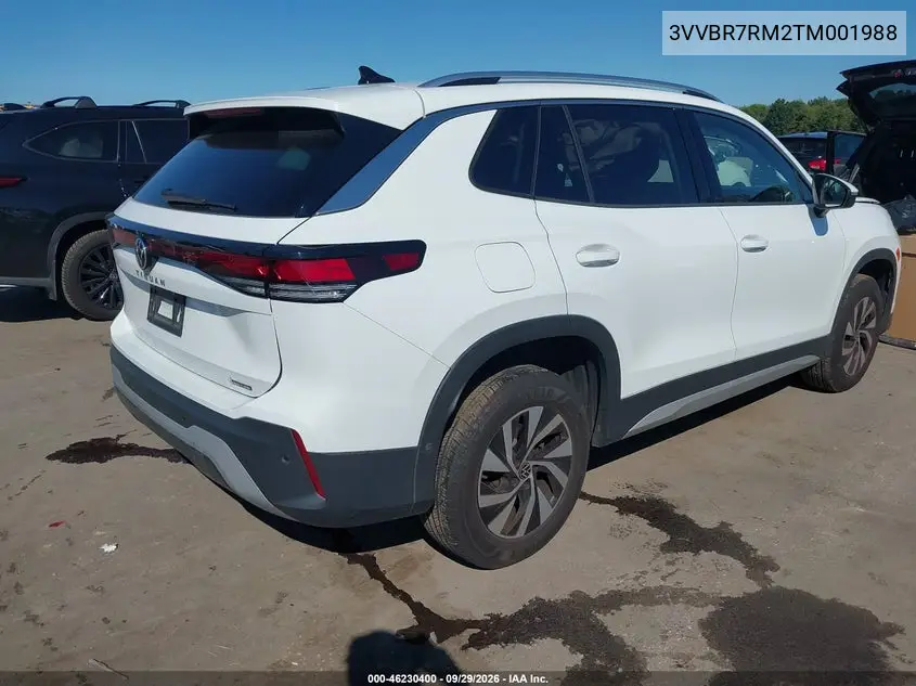2026 VOLKSWAGEN TIGUAN VIN 3VVBR7RM2TM001988 — фото 4