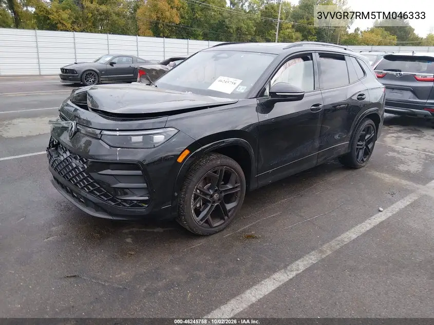 2026 VOLKSWAGEN TIGUAN VIN 3VVGR7RM5TM046333 — фото 2