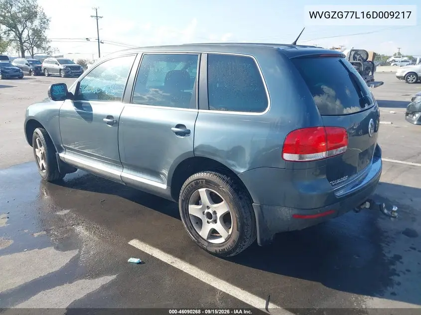 2006 VOLKSWAGEN TOUAREG VIN WVGZG77L16D009217 — фото 3