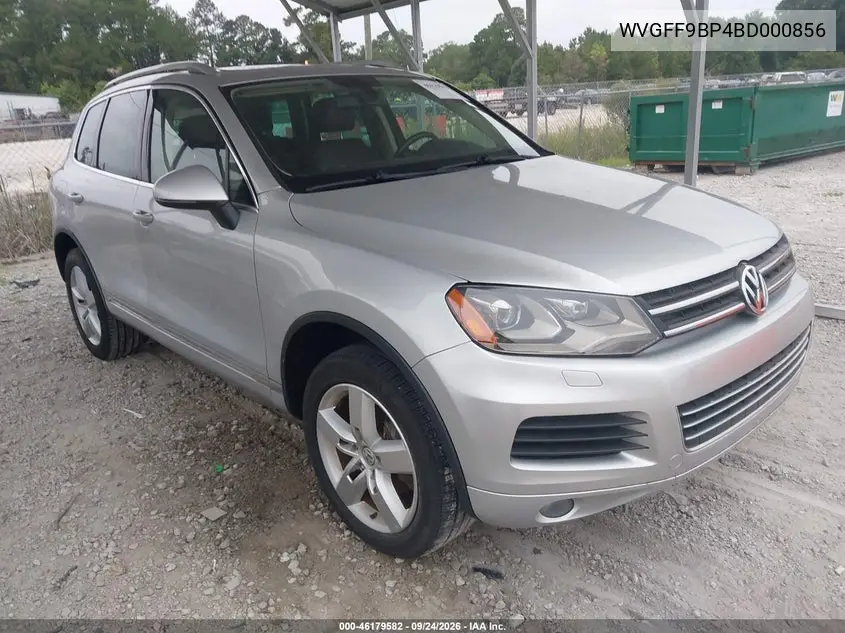 VOLKSWAGEN TOUAREG 2011, VIN WVGFF9BP4BD000856