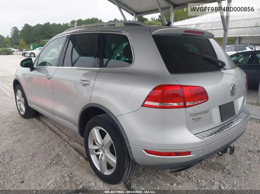 2011 VOLKSWAGEN TOUAREG VIN WVGFF9BP4BD000856 — фото 3