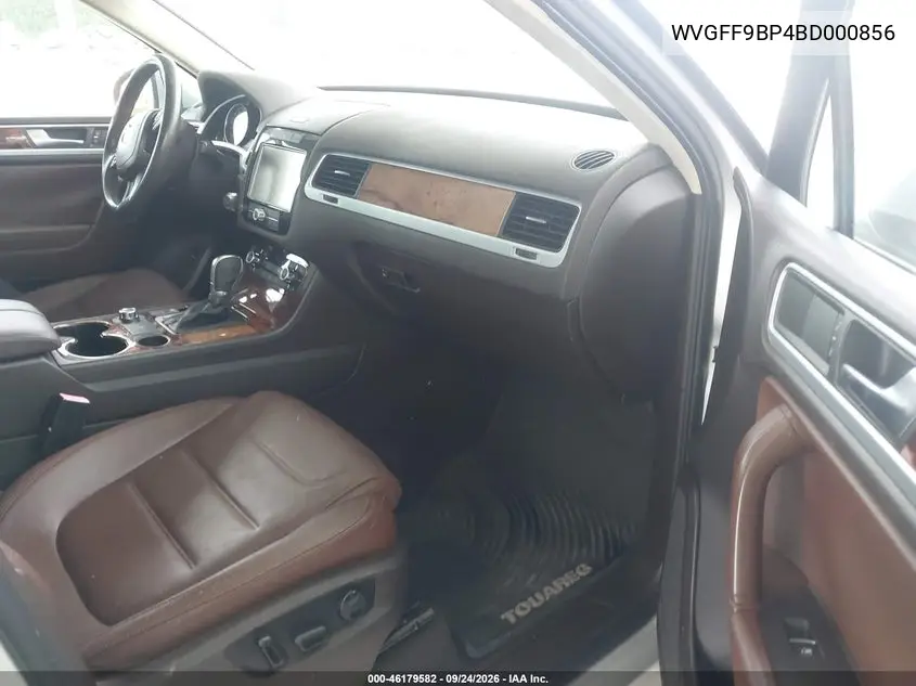 2011 VOLKSWAGEN TOUAREG VIN WVGFF9BP4BD000856 — фото 5