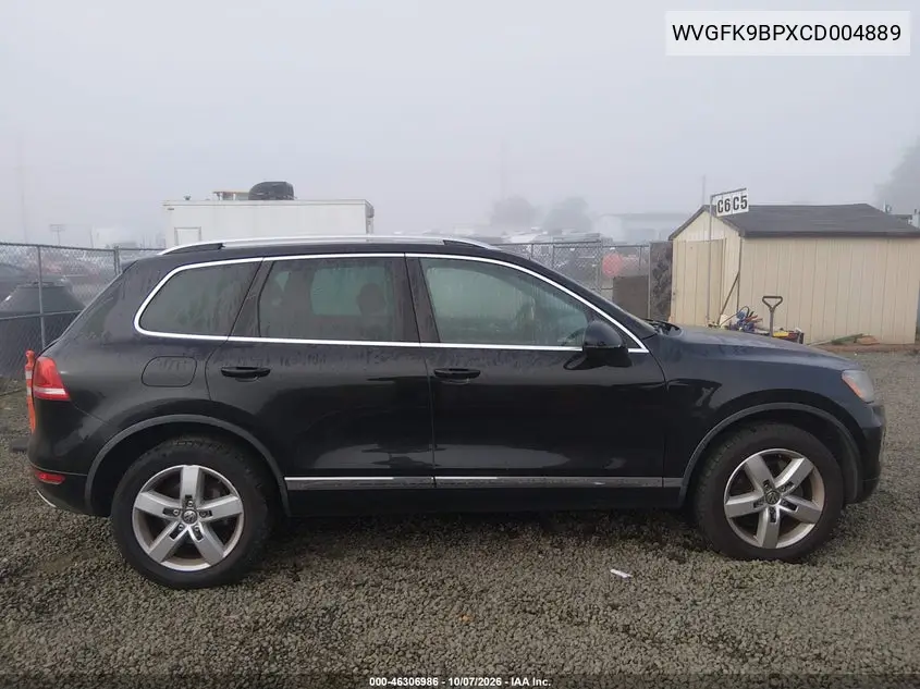 2012 VOLKSWAGEN TOUAREG VIN WVGFK9BPXCD004889 — фото 13