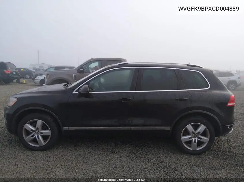 2012 VOLKSWAGEN TOUAREG VIN WVGFK9BPXCD004889 — фото 14
