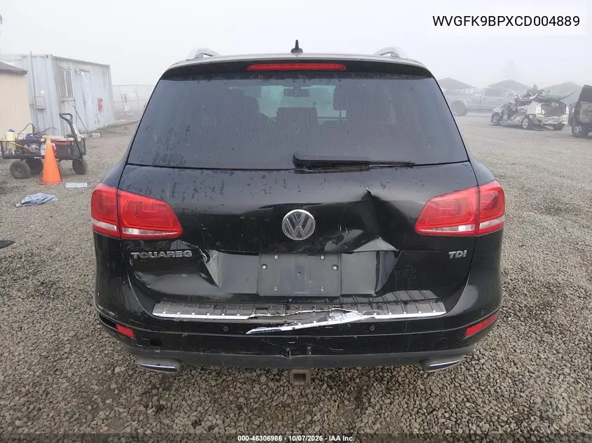 2012 VOLKSWAGEN TOUAREG VIN WVGFK9BPXCD004889 — фото 16